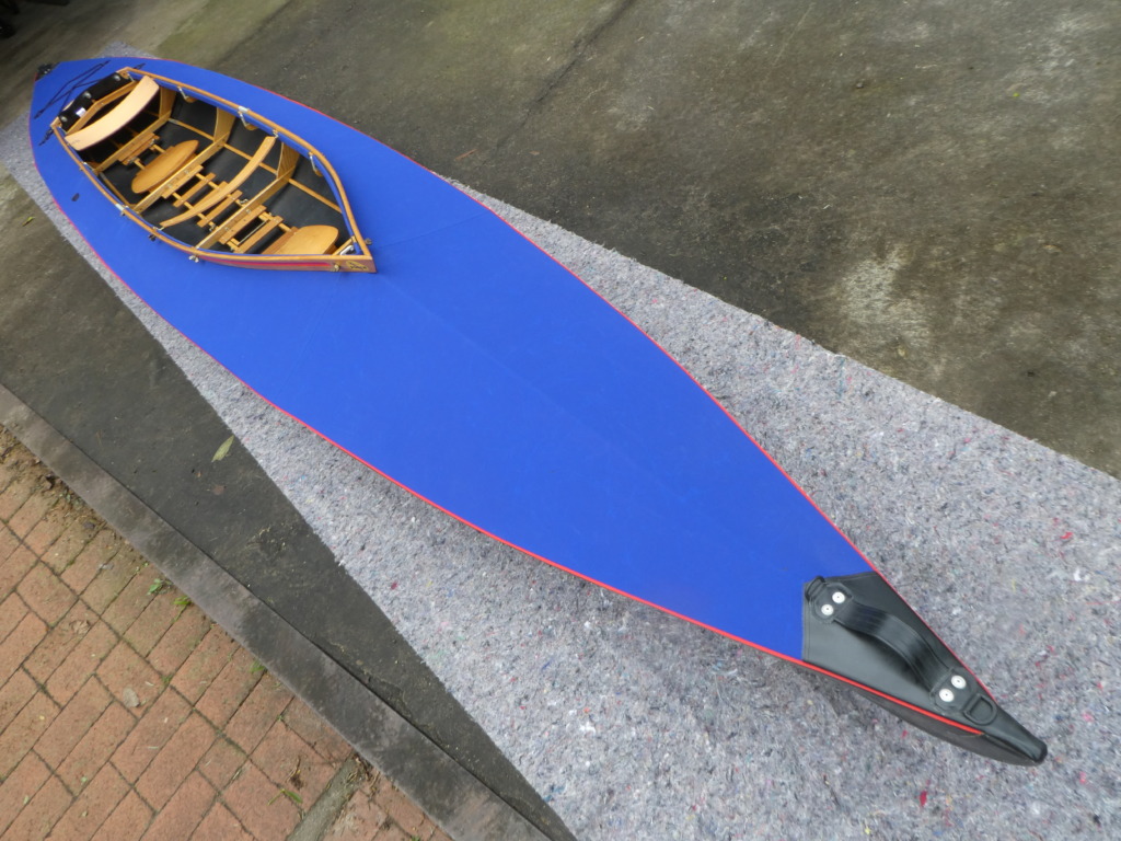 Faltboot Pouch RZ 85/3 mit neuer Bootshaut